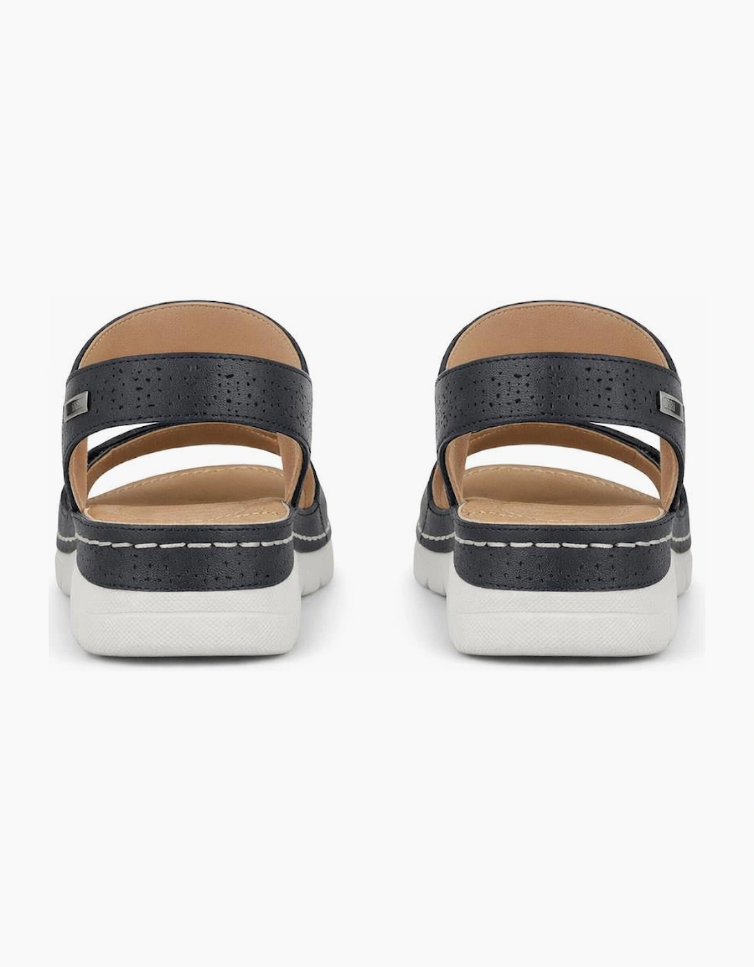 Boulevard L844 Womens Slingback Sandals Black