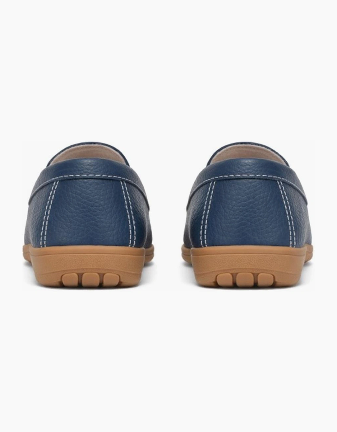 Ladies Loafers Navy Blue