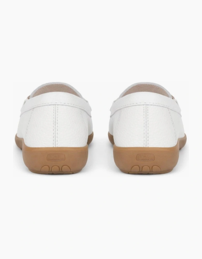 Ladies Loafers White
