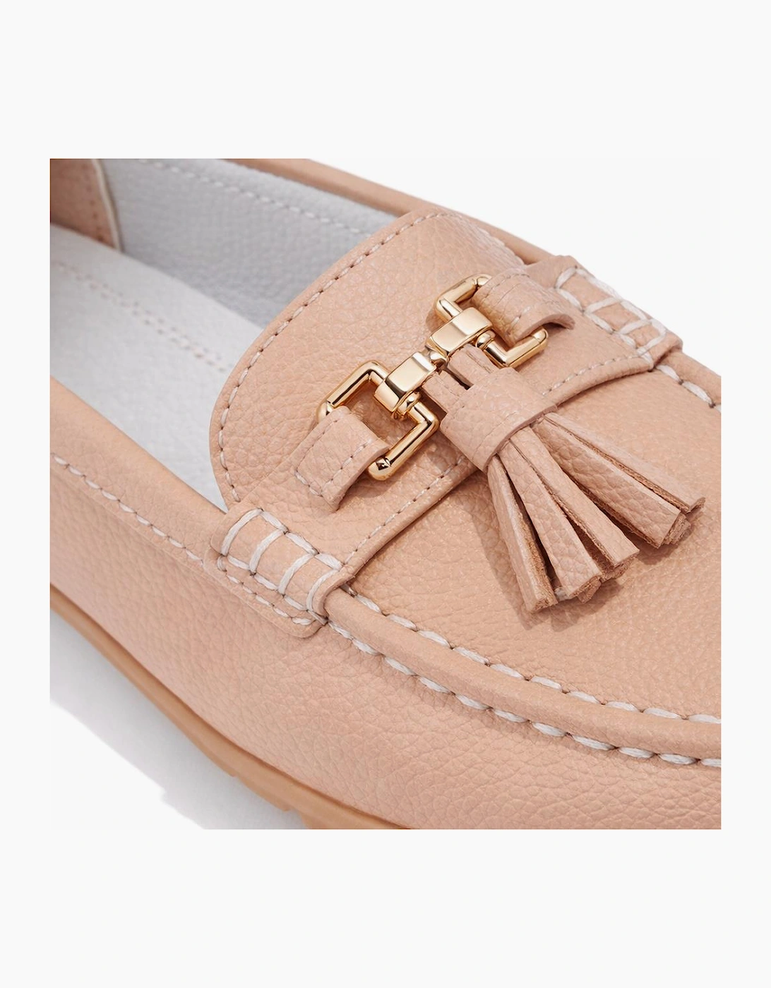 Ladies Loafers Beige