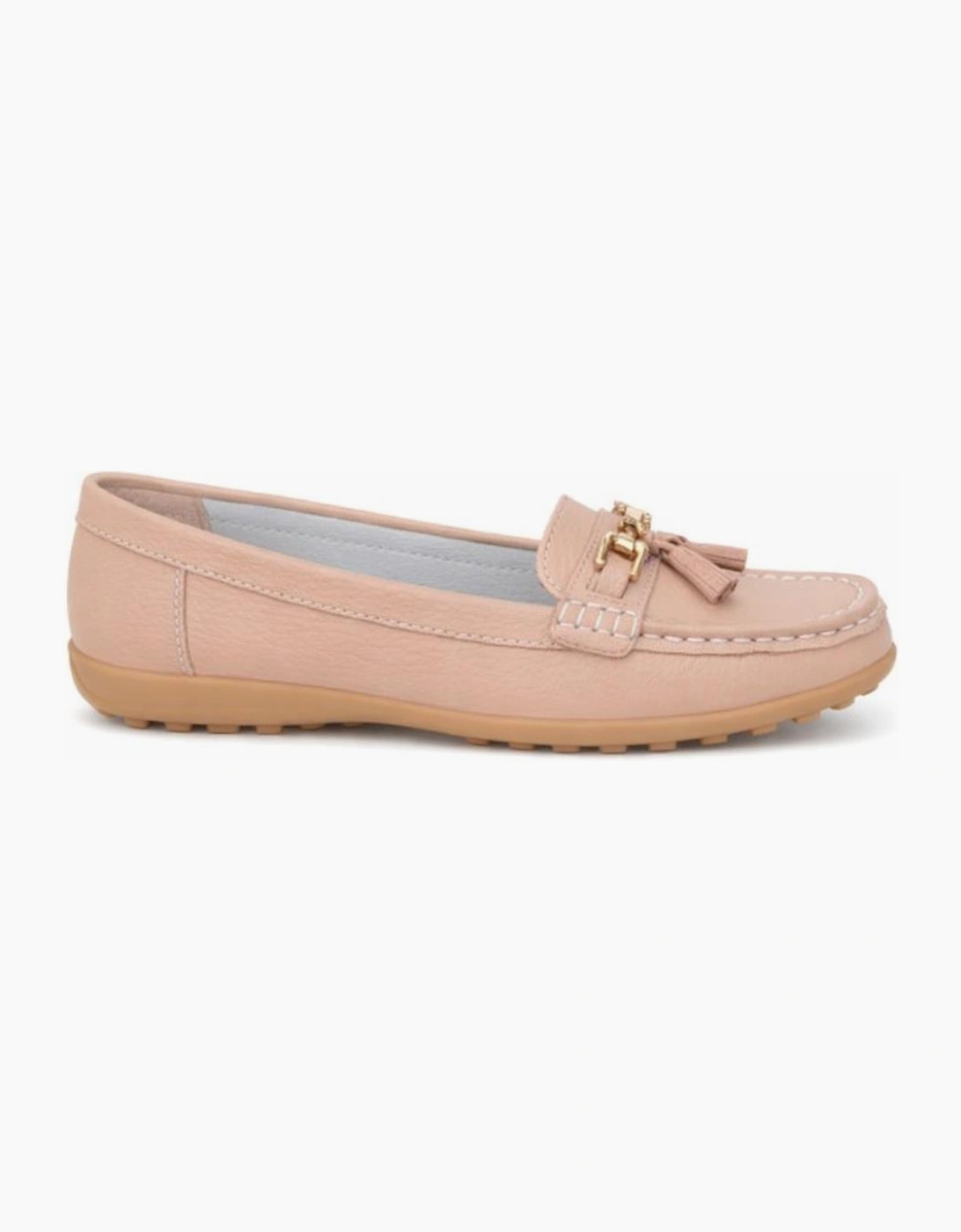 Ladies Loafers Beige