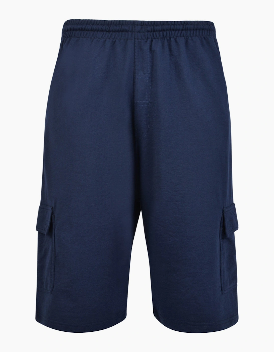 KAM Mens Jersey Big & Tall Cargo Shorts, 2 of 1