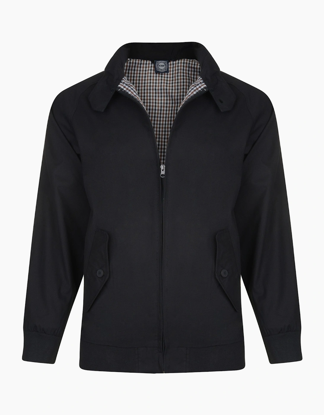 KAM Mens Classic Big & Tall Harrington Jacket, 2 of 1