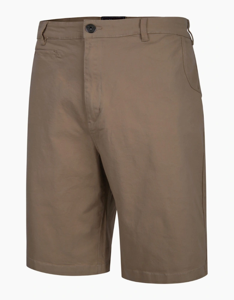 KAM Mens Stretch Big & Tall Chino Shorts