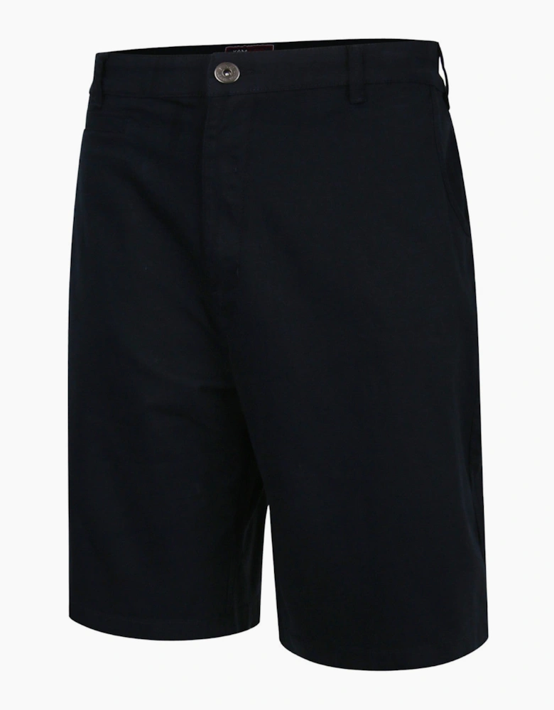 KAM Mens Stretch Big & Tall Chino Shorts