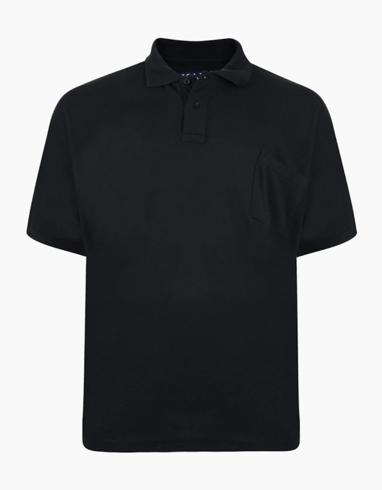 KAM Mens Plain Big & Tall Short Sleeve Polo Shirt