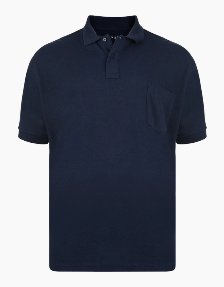 KAM Mens Plain Big & Tall Short Sleeve Polo Shirt