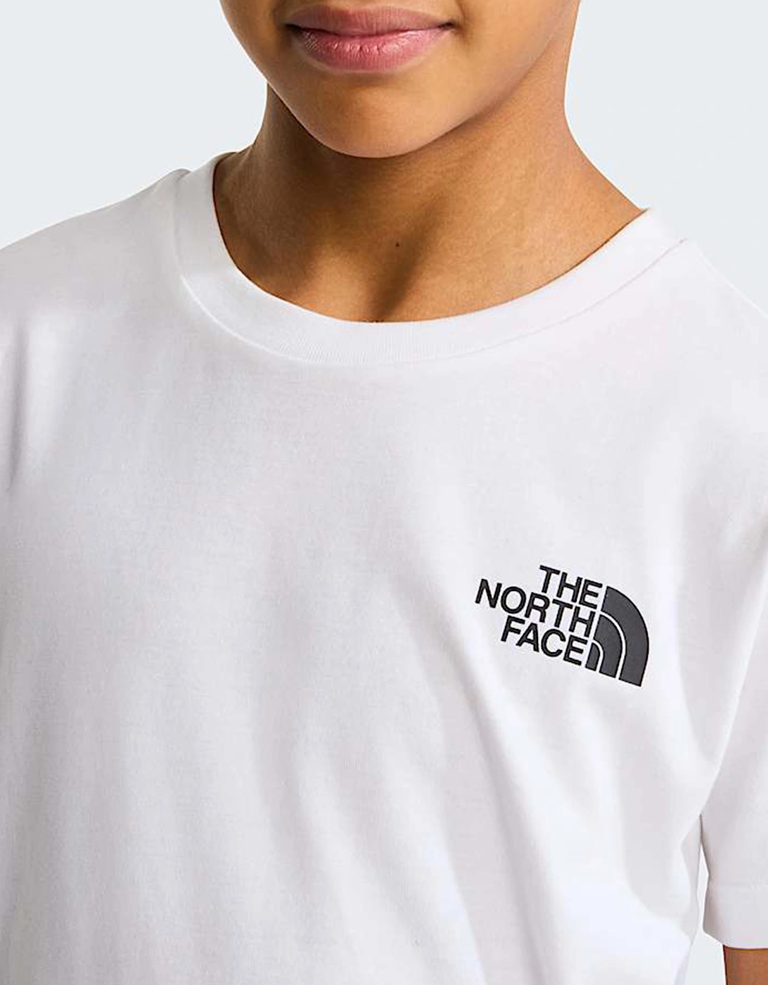 The North Face Kids Simple Dome T-Shirt in White