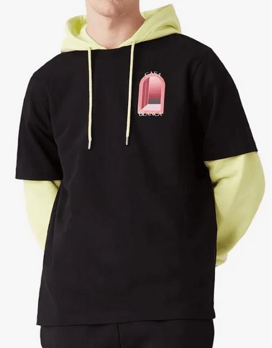 Arches Logo Regular Fit Black T-Shirt