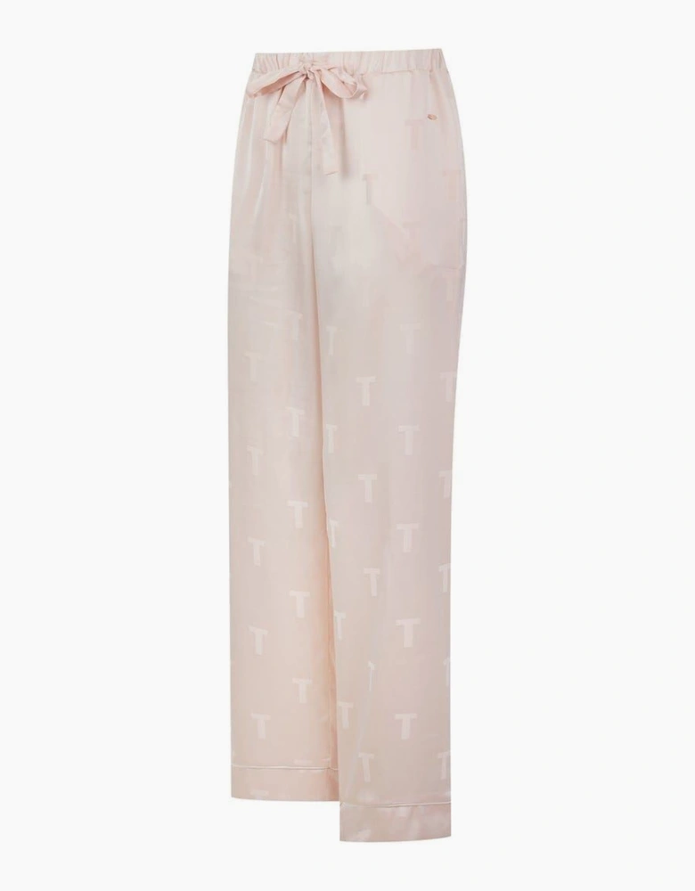 Peggy Collared Neck Long Sleeve Pyjama Set