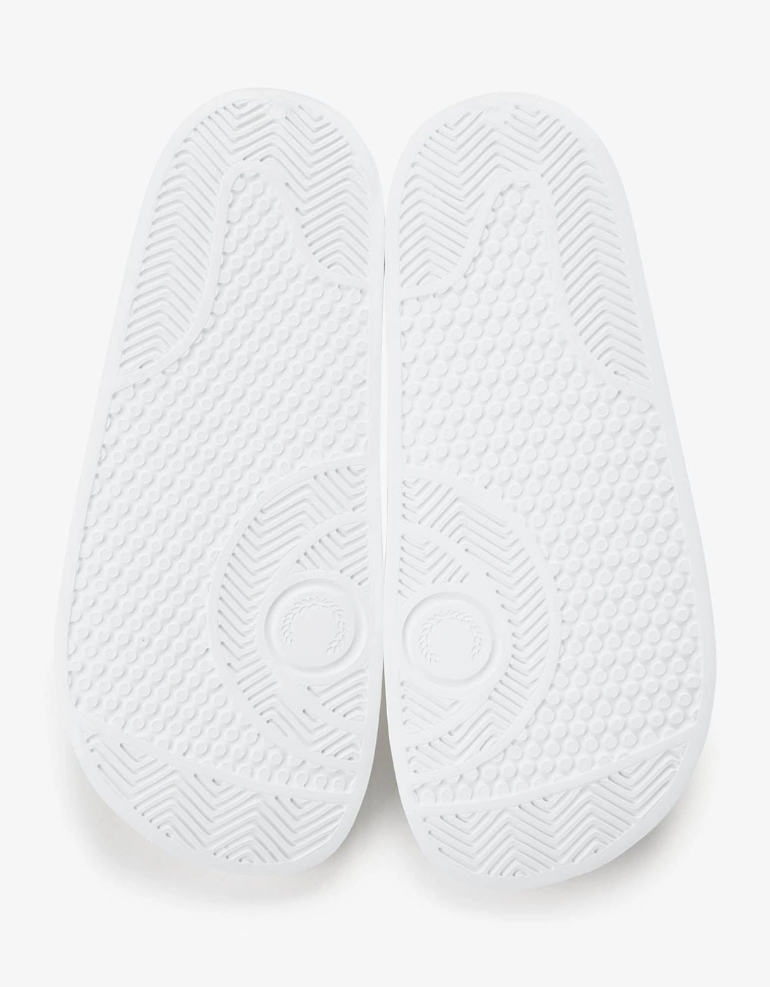 Fred Perry Mens Branded Slider - White/Navy 100
