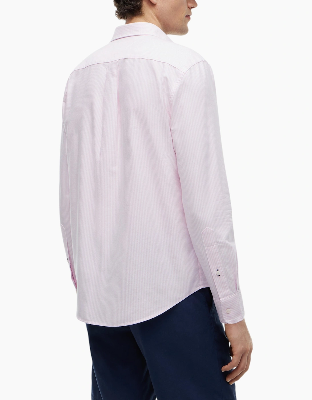 Tommy Hilfiger Mens Oxford Shirts Long Sleeve Cotton