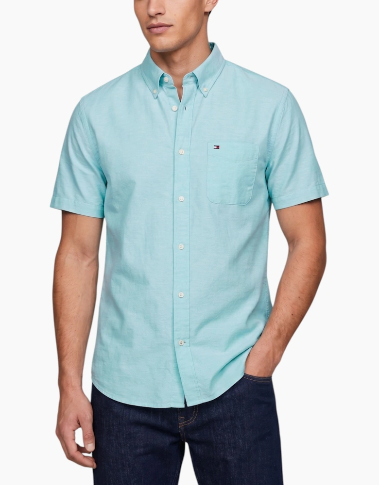 TOMMY HILFIGER Mens Shirt Oxford Lightweight Summer Top
