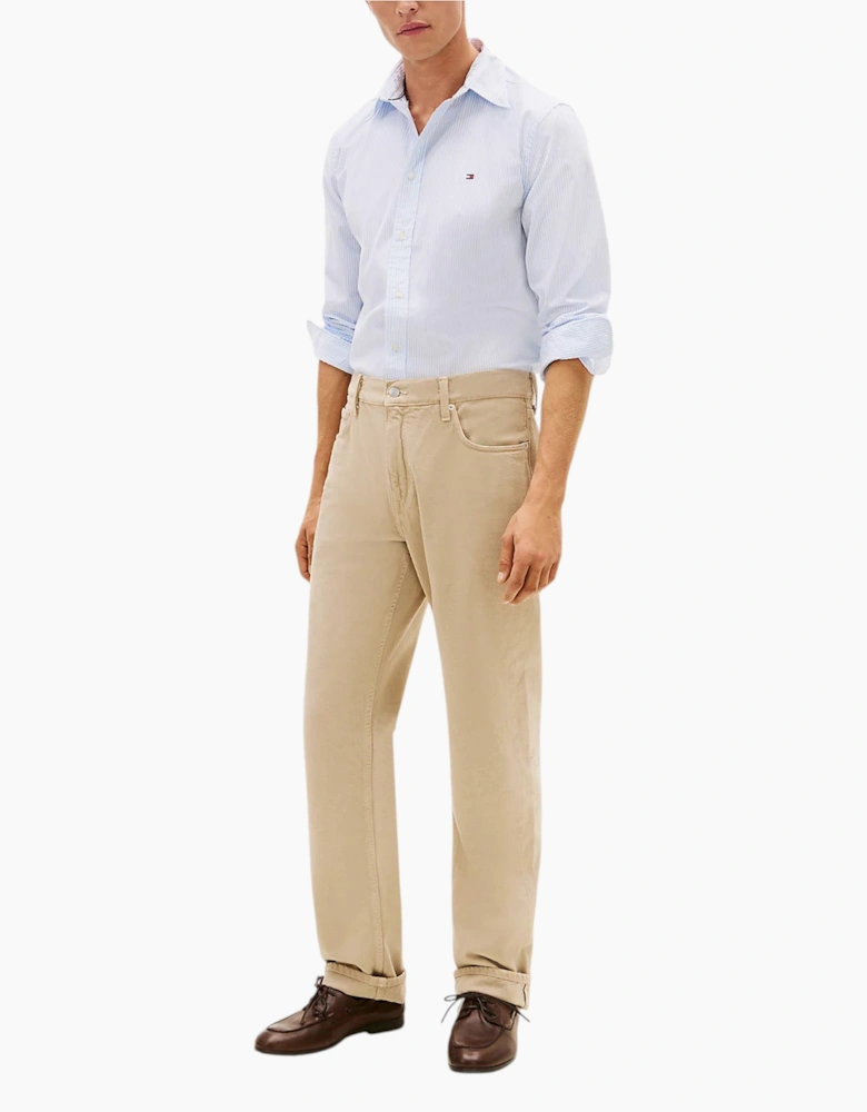Tommy Hilfiger Mens Oxford Shirts TH Flex Slim Fit Top