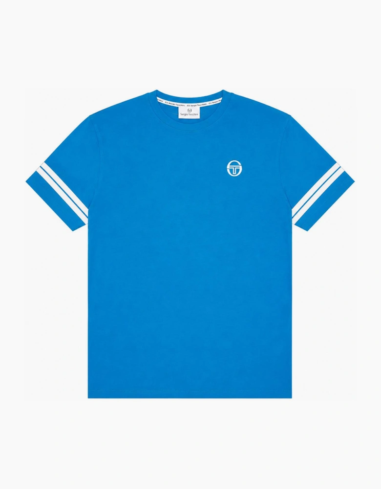 Sergio Tacchini Grello T-Shirt Mykonos Blue/Gardenia