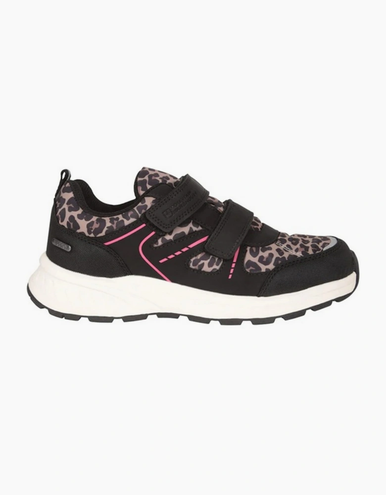 Mountain Warehouse Childrens/Kids Jupiter Adaptive Leopard Waterproof Trainers