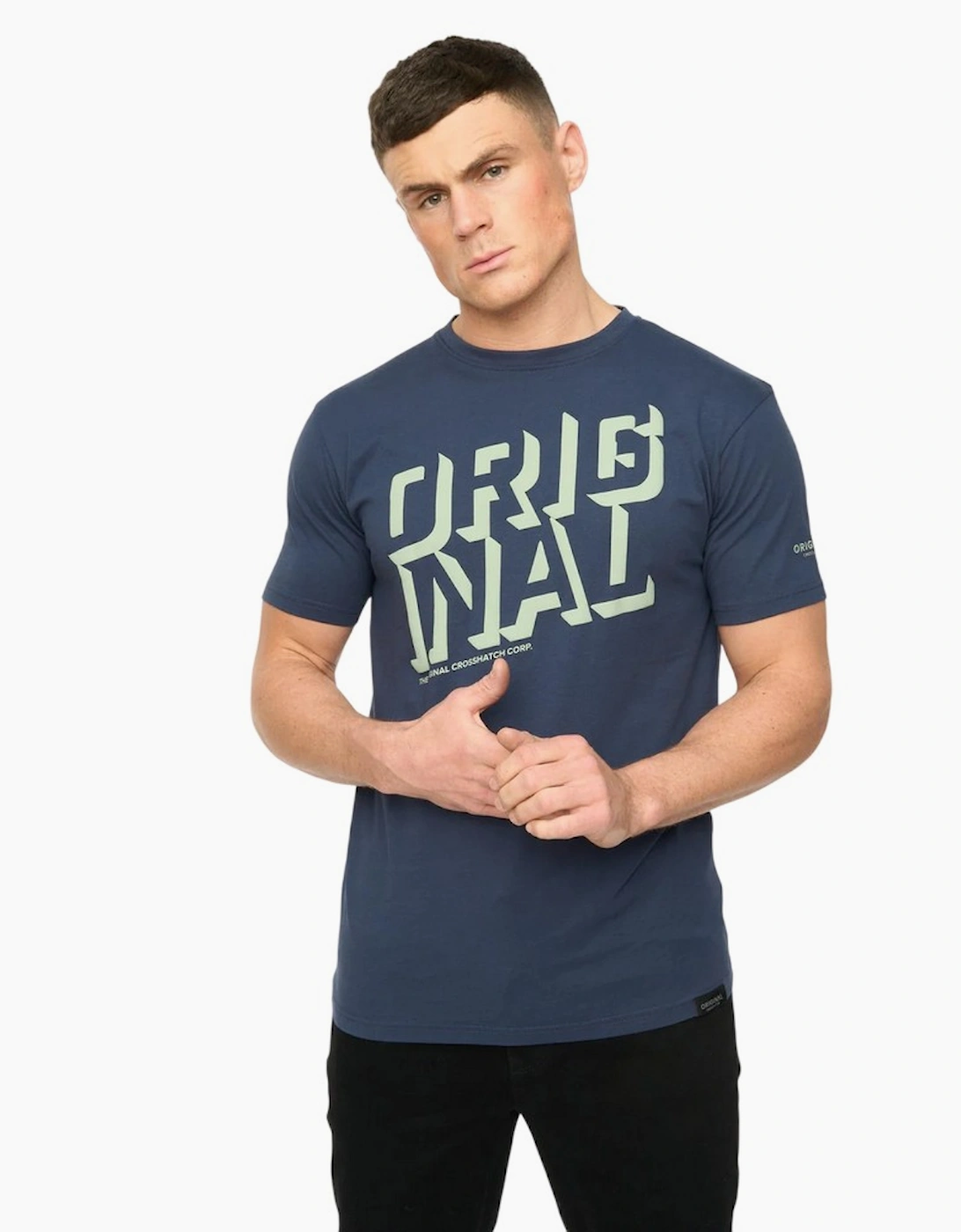 Crosshatch Mens Protrax Cotton T-Shirt