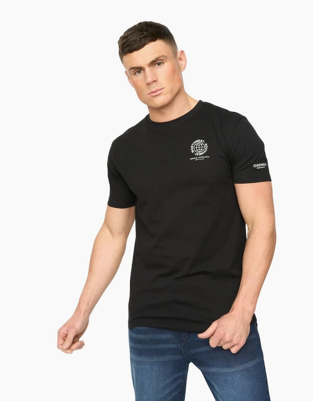 Crosshatch Mens Chittingtons T-Shirt, 5 of 4