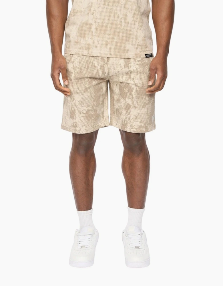 Crosshatch Mens Bardon Camo Sweat Shorts