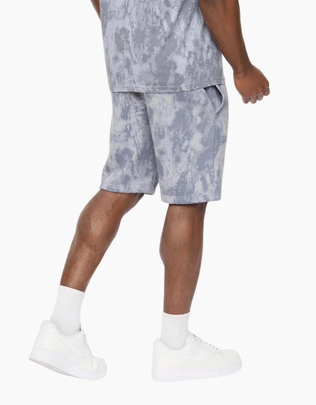 Crosshatch Mens Bardon Camo Sweat Shorts