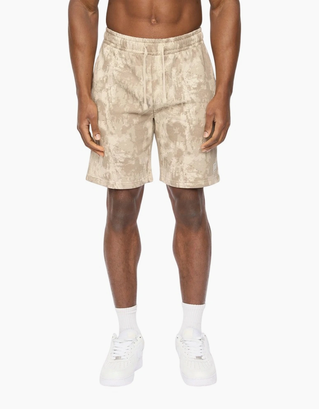 Crosshatch Mens Bardon Camo Sweat Shorts