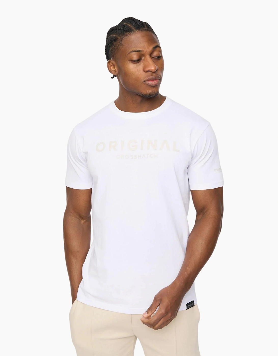 Crosshatch Mens Bardon Cotton T-Shirt, 4 of 3