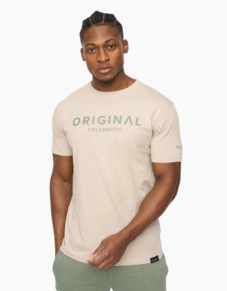 Crosshatch Mens Bardon Cotton T-Shirt