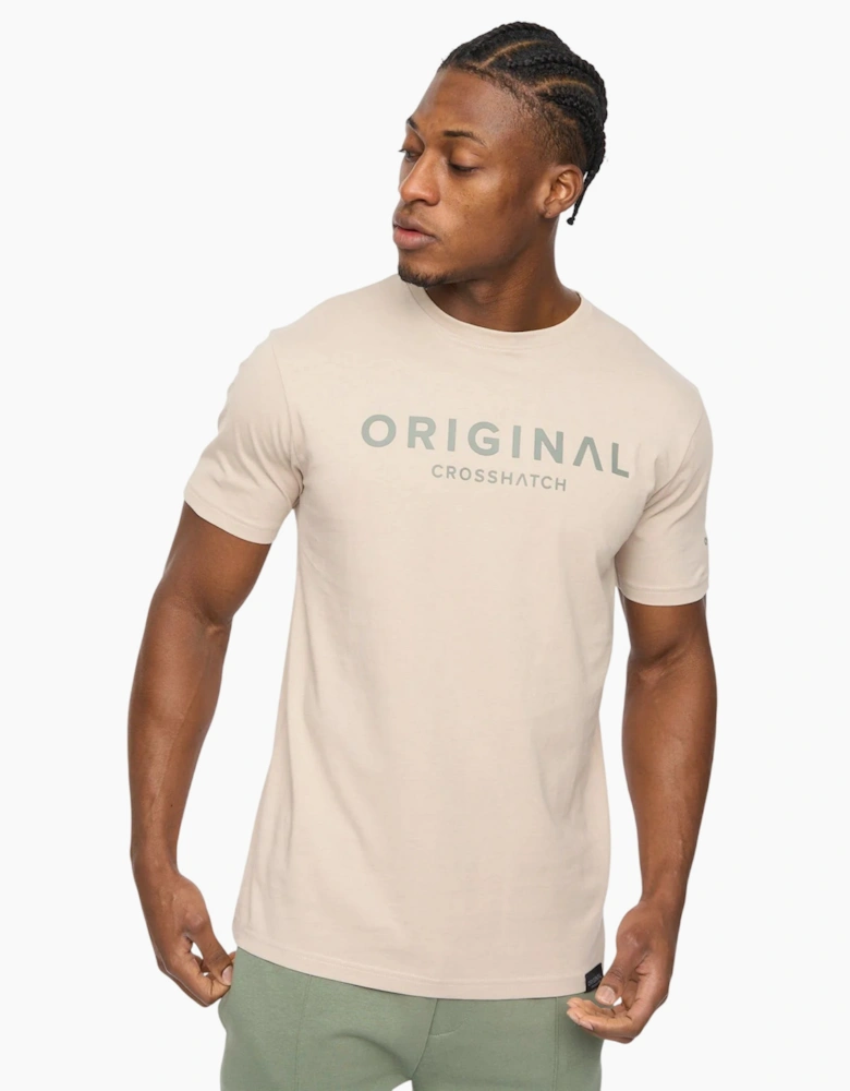 Crosshatch Mens Bardon Cotton T-Shirt