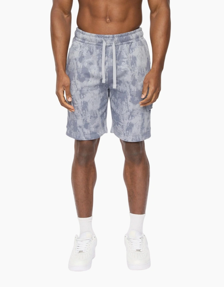 Crosshatch Mens Bardon Camo Cargo Shorts