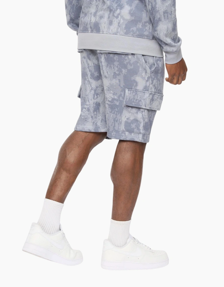 Crosshatch Mens Bardon Camo Cargo Shorts
