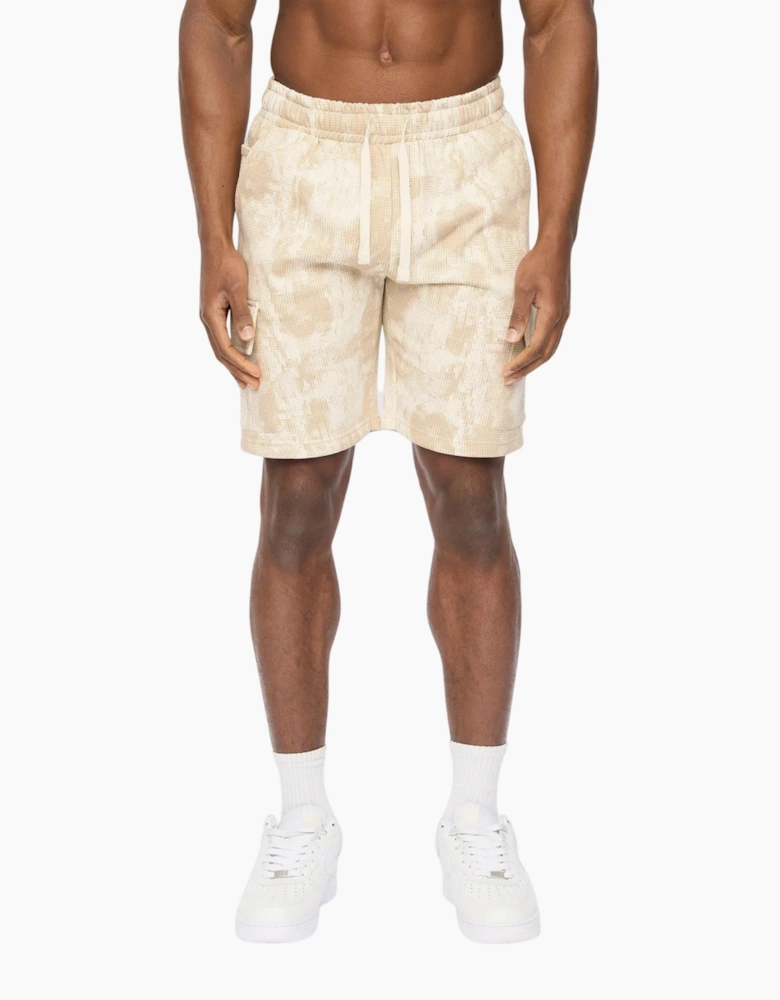 Crosshatch Mens Bardon Camo Cargo Shorts