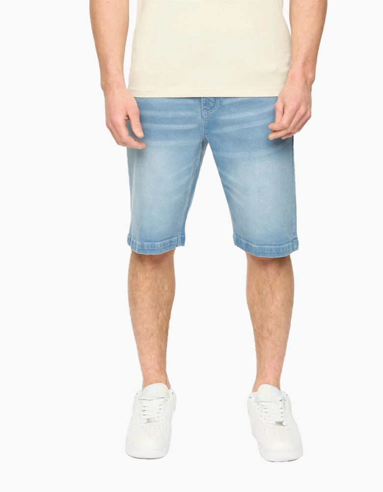 Crosshatch Mens Kamaline Denim Shorts