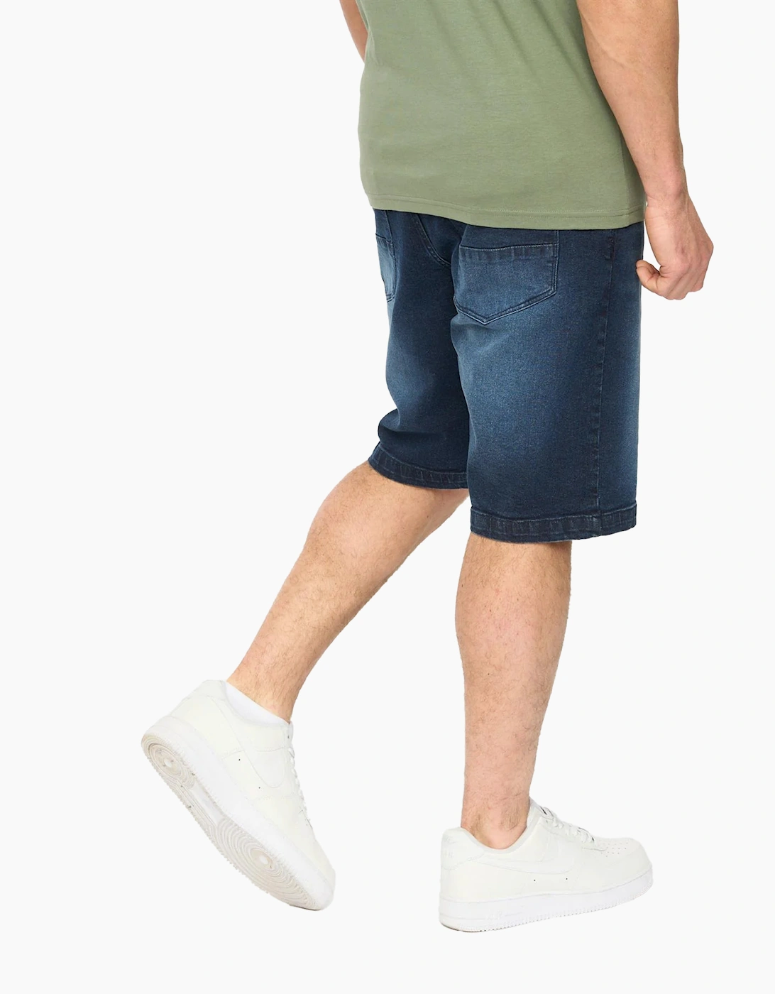 Crosshatch Mens Kamaline Denim Shorts