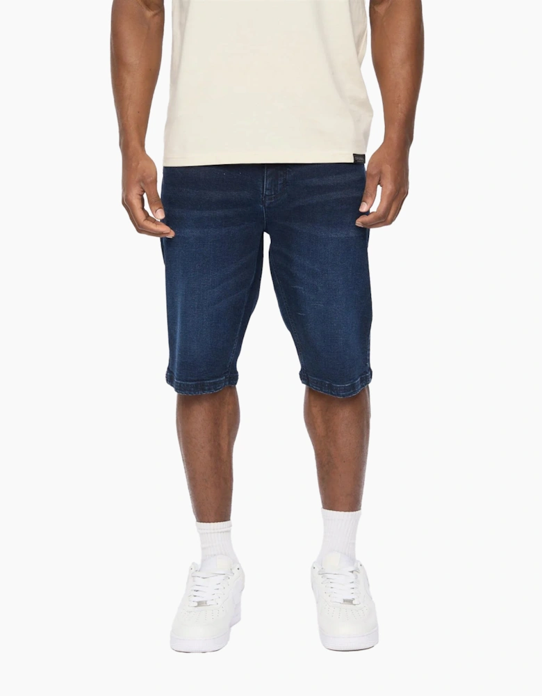 Crosshatch Mens Hammersmith Denim Shorts
