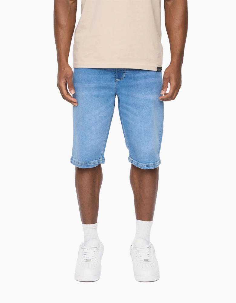 Crosshatch Mens Hammersmith Denim Shorts