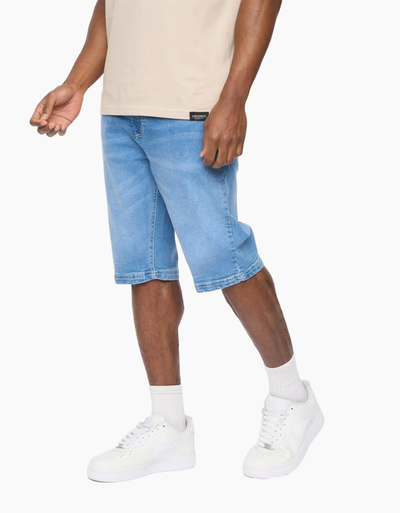 Crosshatch Mens Hammersmith Denim Shorts