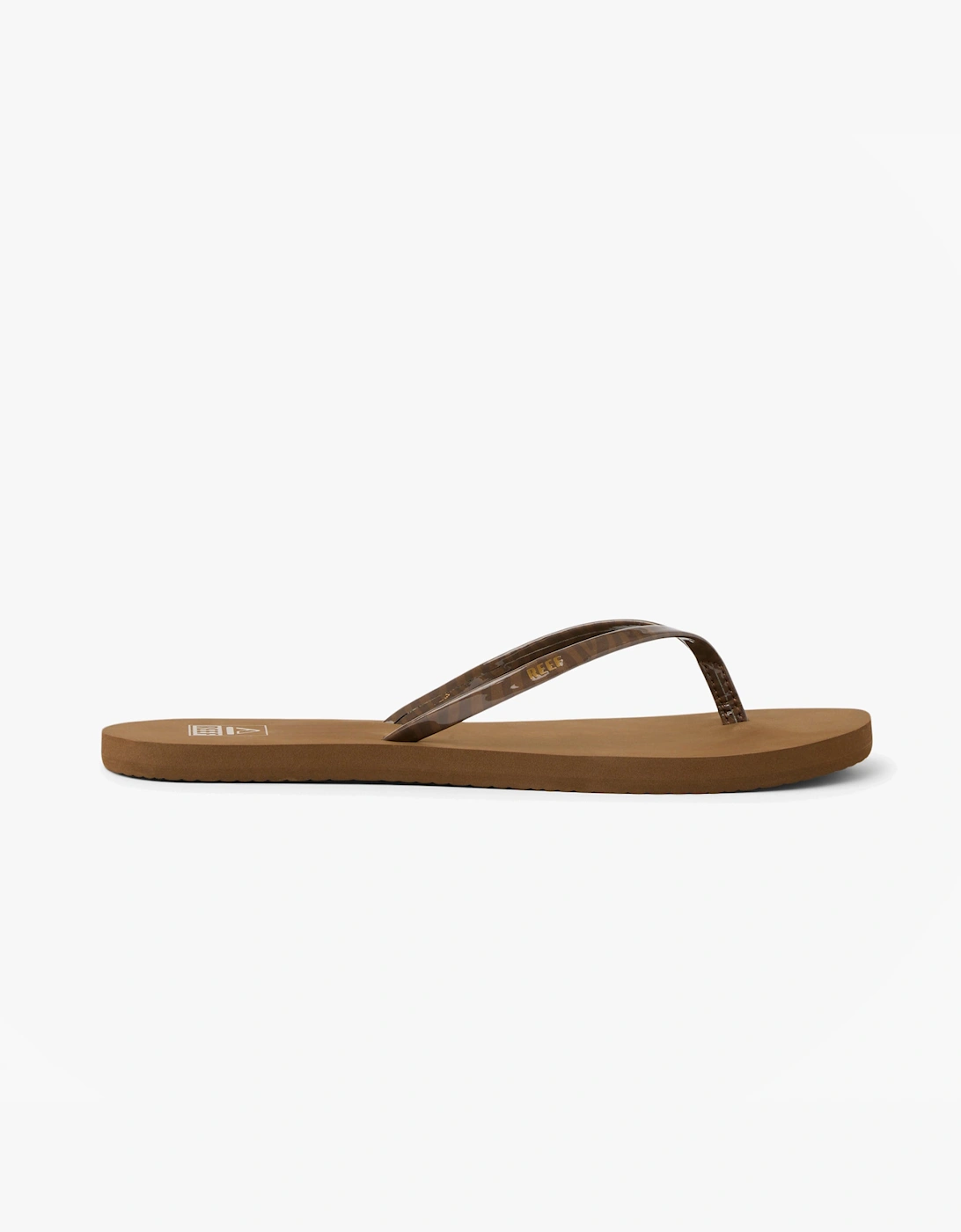 Reef BLISS NIGHTS Womens Toe-Post Sandals Chocolate Stripe