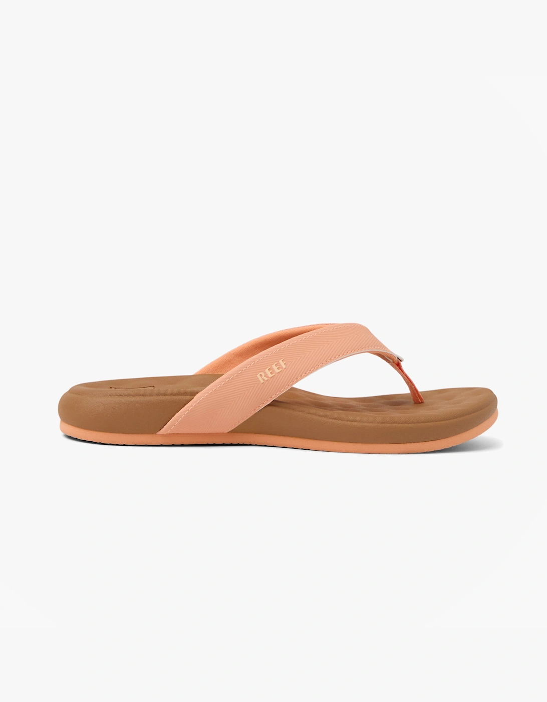 Reef CUSHION MELODY Womens Toe-Post Sandals Canyon Sunset/Lion