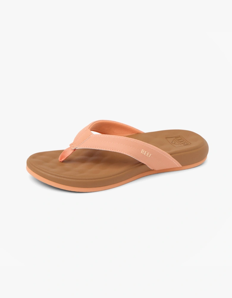 Reef CUSHION MELODY Womens Toe-Post Sandals Canyon Sunset/Lion