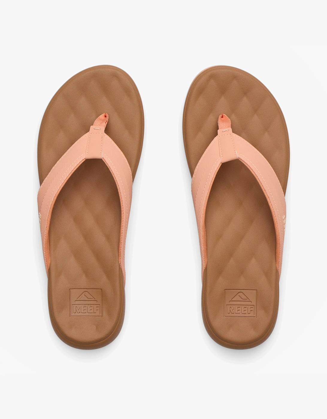 Reef CUSHION MELODY Womens Toe-Post Sandals Canyon Sunset/Lion