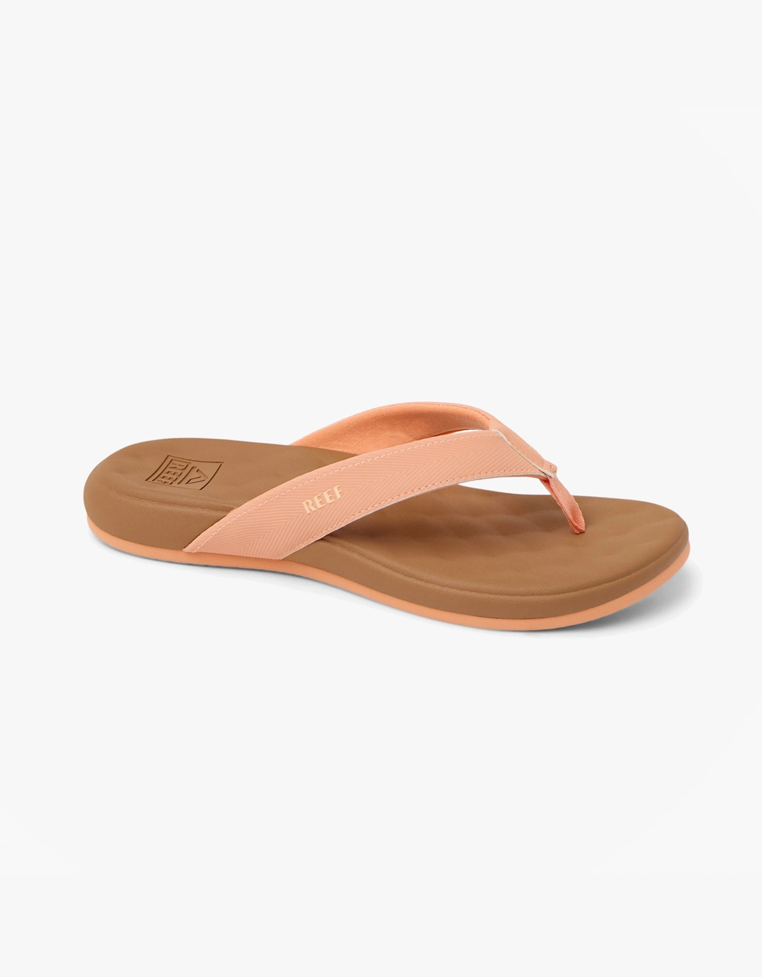 Reef CUSHION MELODY Womens Toe-Post Sandals Canyon Sunset/Lion