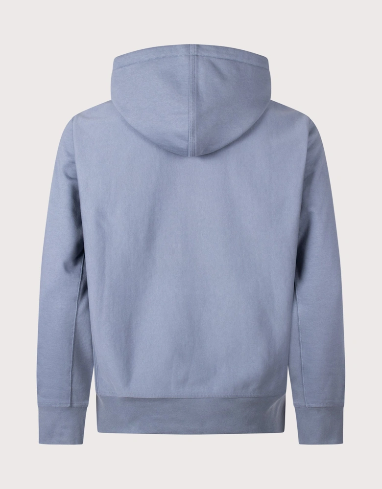 Loose Fit American Script Hoodie