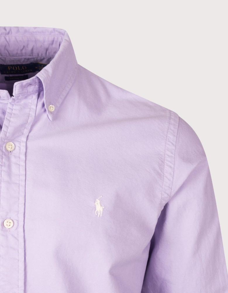 Custom Fit Garment-Dyed Oxford Shirt