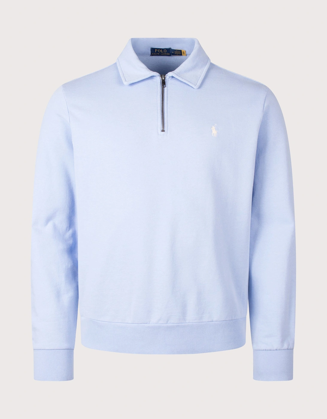 Loopback Quarter Zip Sweatshirt, 4 of 3