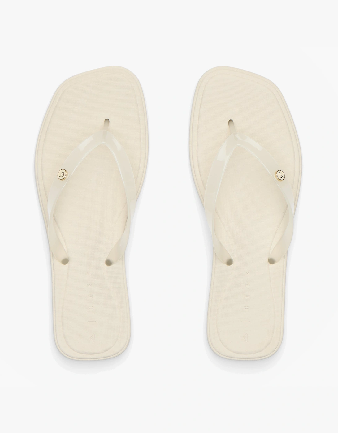 Reef SOLAYE Womens Toe-Post Sandals Clear