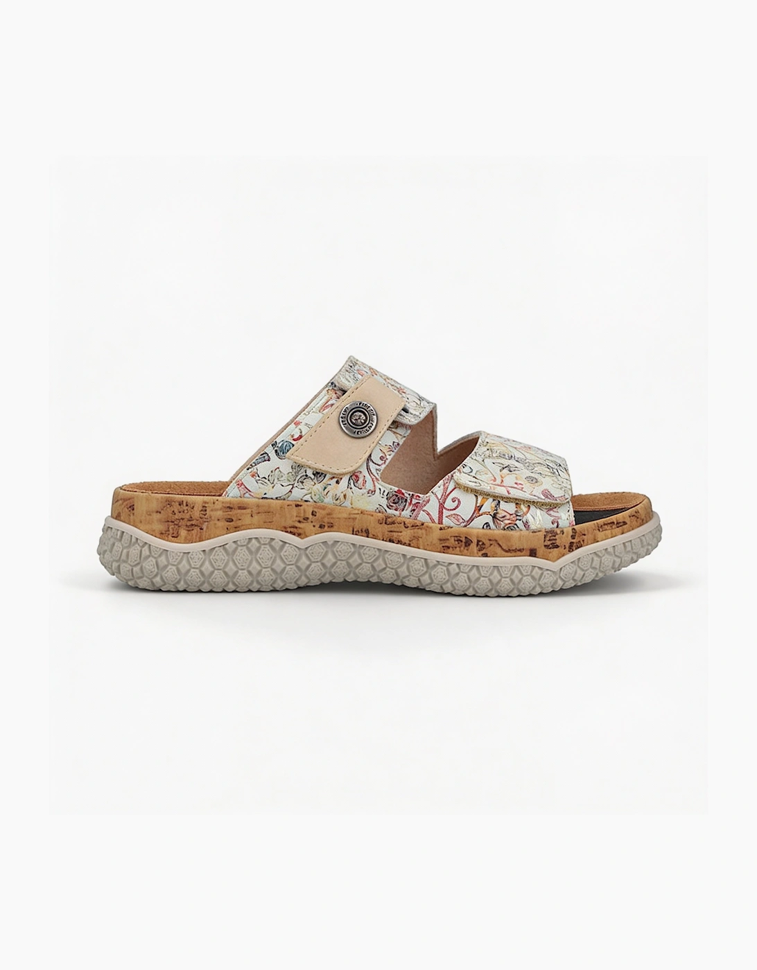 Rieker V0300 Womens Cross Strap Sandals Multi