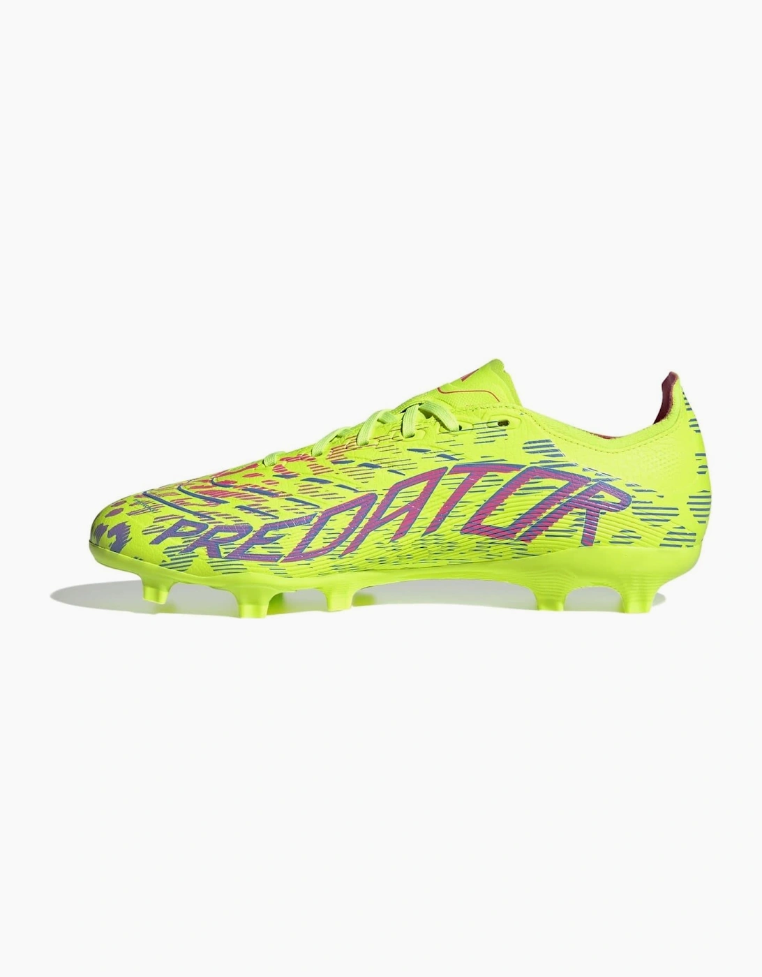 Predator Graphic Print Low Top Lace-Up Sneakers