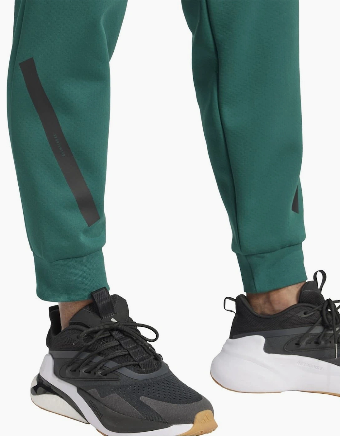 Z.N.E. Solid Patterned Slim Joggers