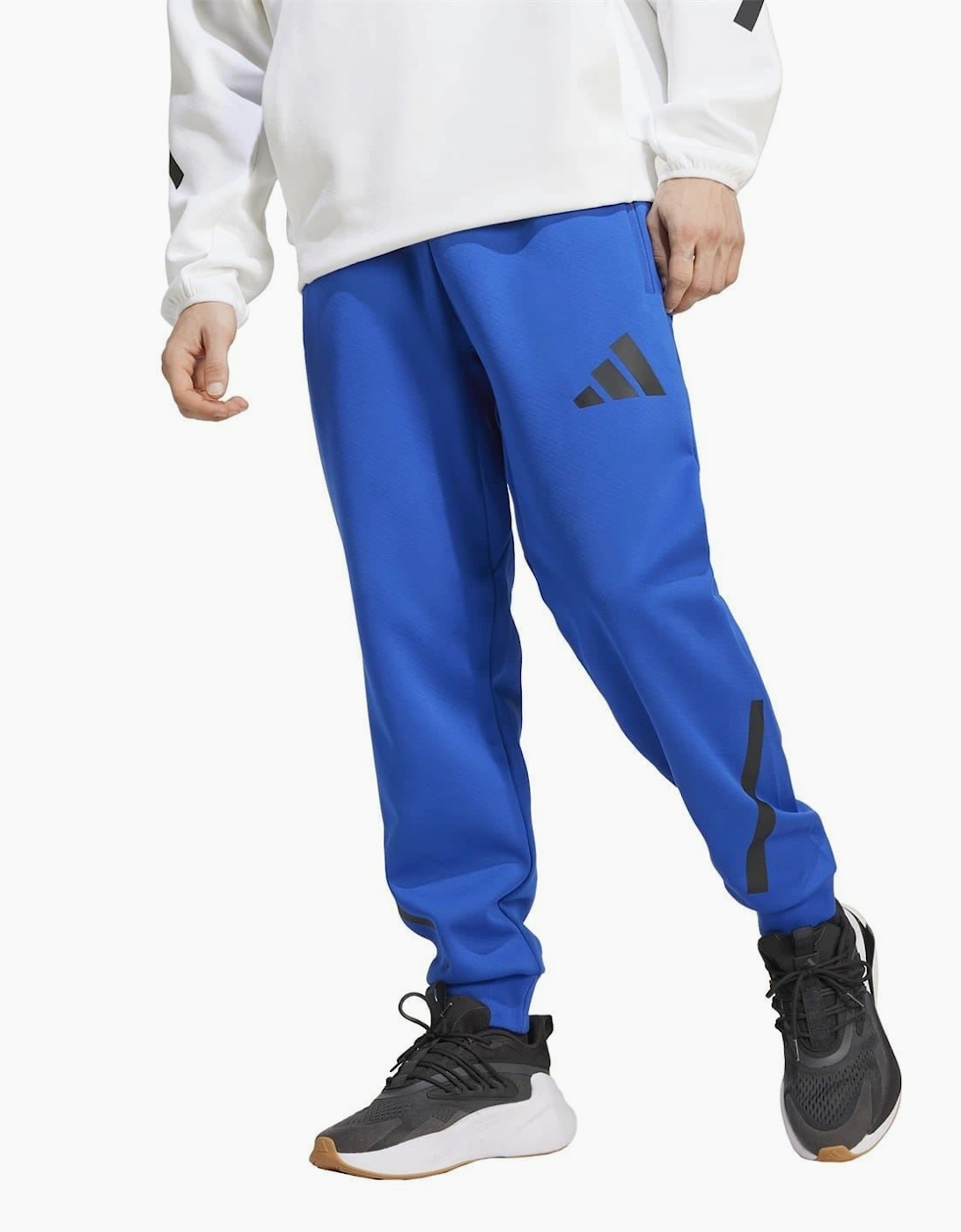 Z.N.E. Solid Patterned Slim Joggers