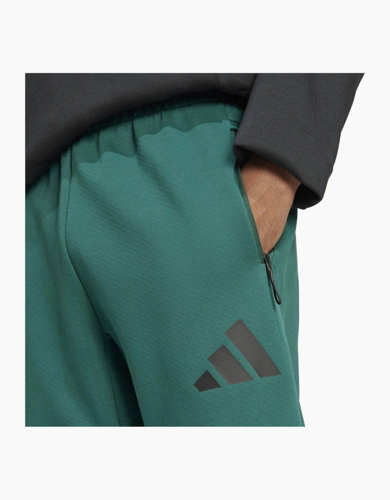 Z.N.E. Solid Patterned Slim Joggers